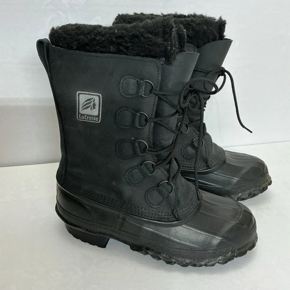 LaCrosse Black Insulated Boots